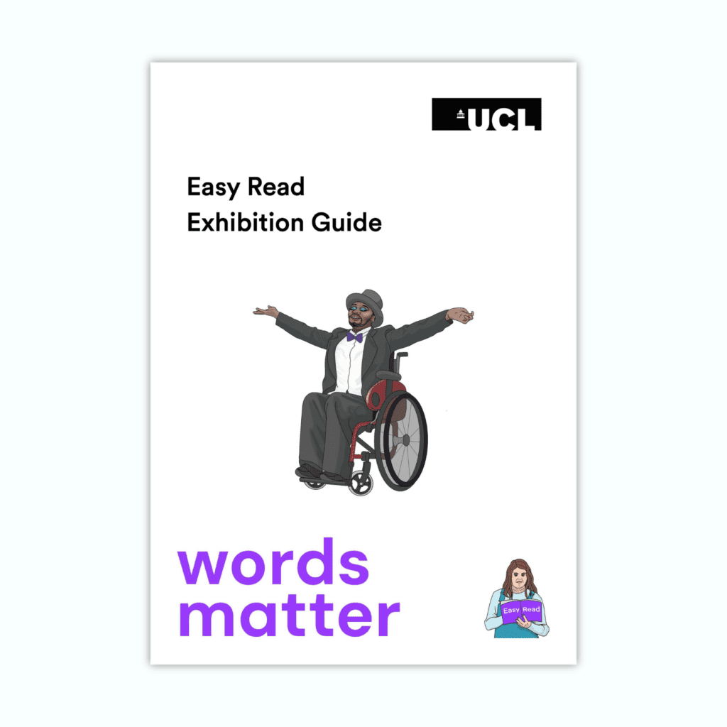 Easy Read document titled "Words Matter"